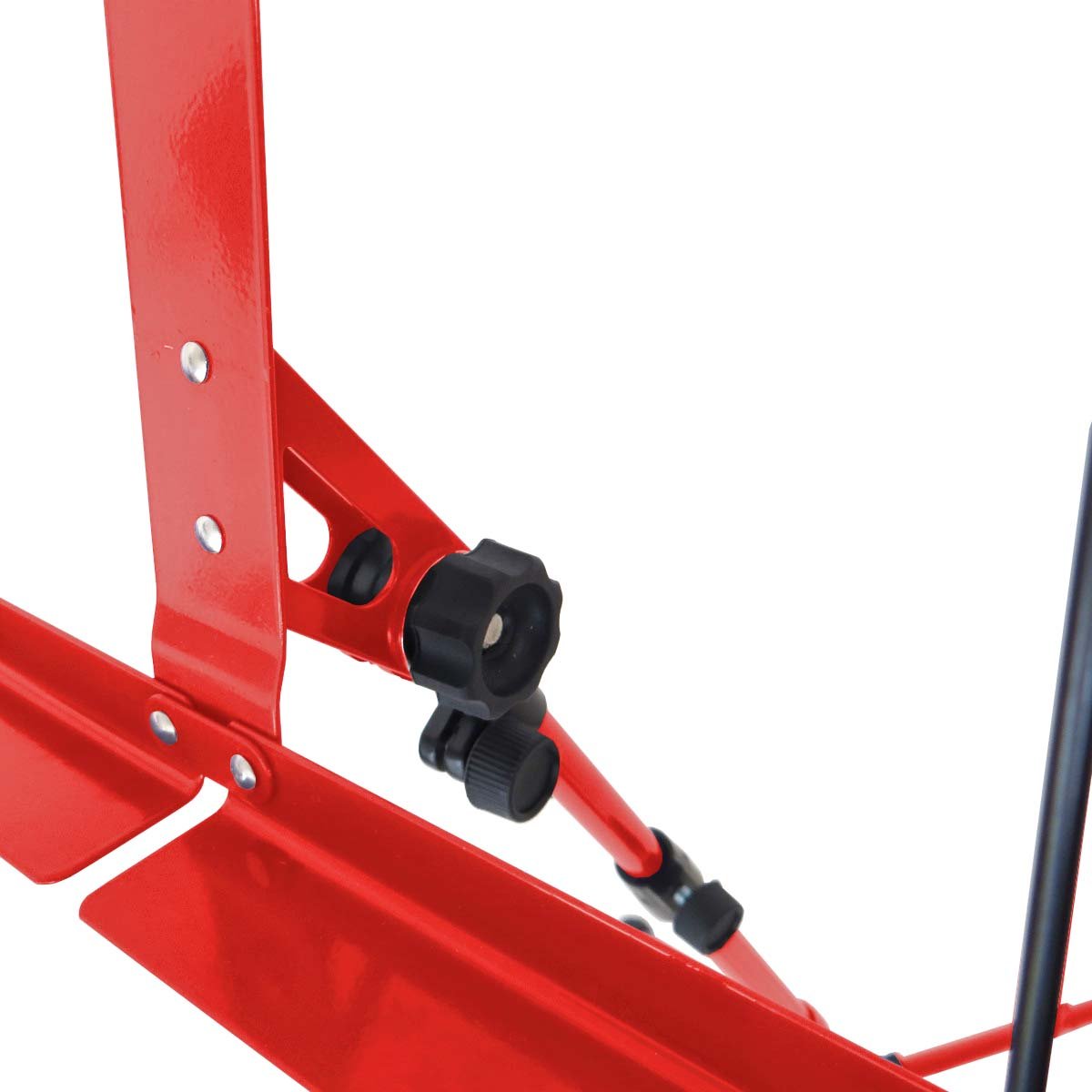 Keepdrum MUS3 - Atril para partituras (incluye funda), color rojo