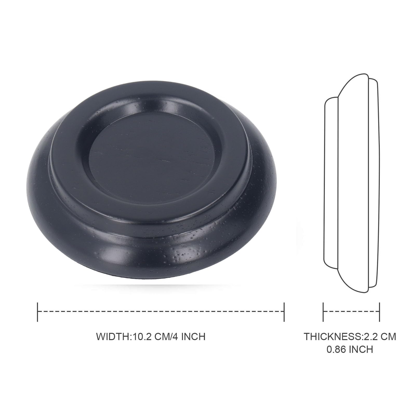 4 Protectores de Suelo para Piano, Antivibración, Tamaño Pequeño, Antideslizantes, Protectores de Suelo (C), HUSHUIoef2pzgcvw-13