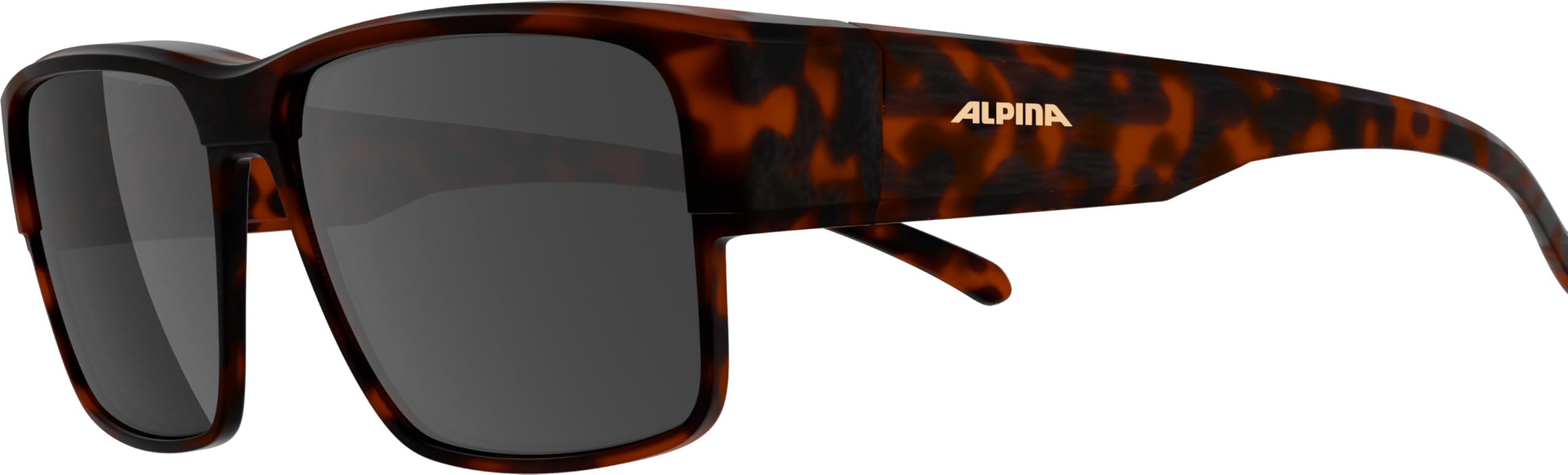 ALPINA Conceal, polarisiert, Überbrille für Brillenträger, mit UV-A-, B- & -C-Schutz, Unisex-Sonnenbrille für Erwachsene