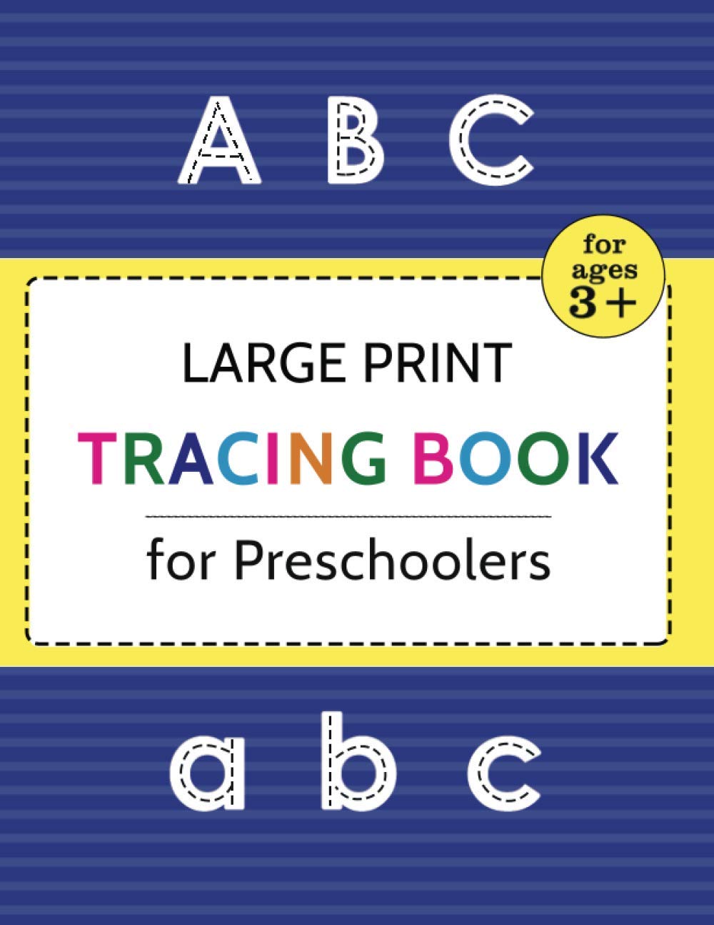 Large Print Tracing Book for Preschoolers: A Notebook of Essential Pre-Writing Skills for Children with a Visual Impairment