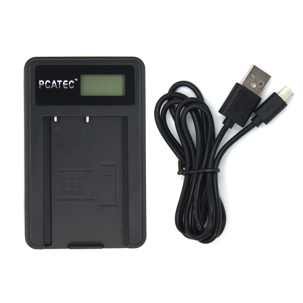 Amazon | 【PCATEC】 NIKON EN-EL9 対応新型USB充電器☆LCD付4