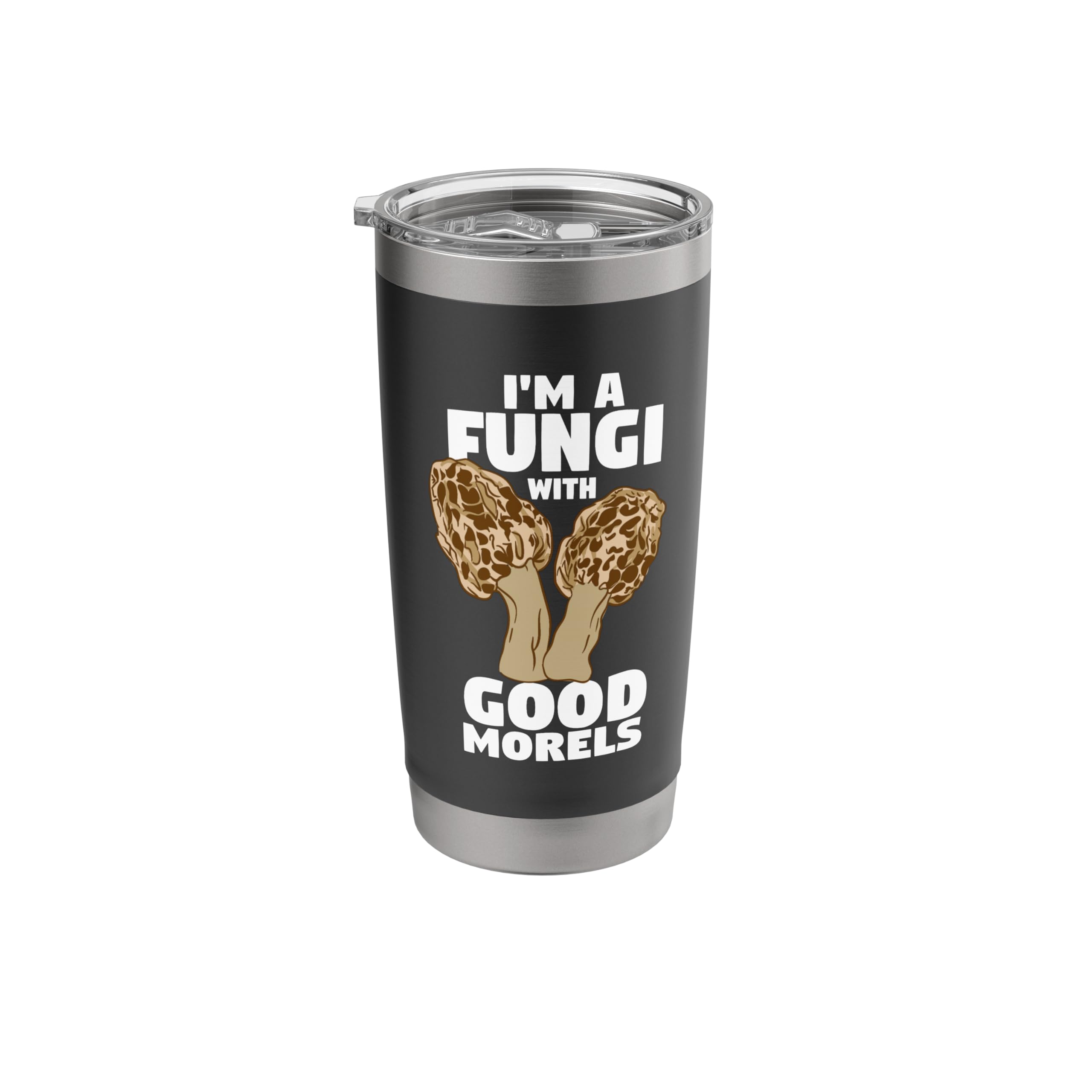 Mushroom Hunting Design For Morel Foraging - Good Morels Stainless Steel Insulated Tumbler
