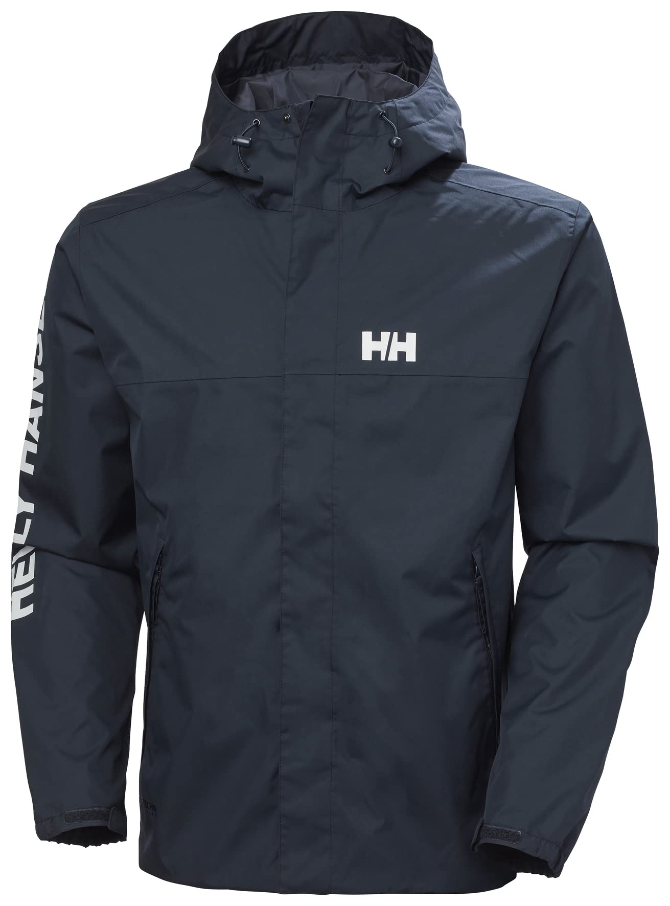 Eine Auswahl an Bekleidung und Schuhen von Helly Hansen