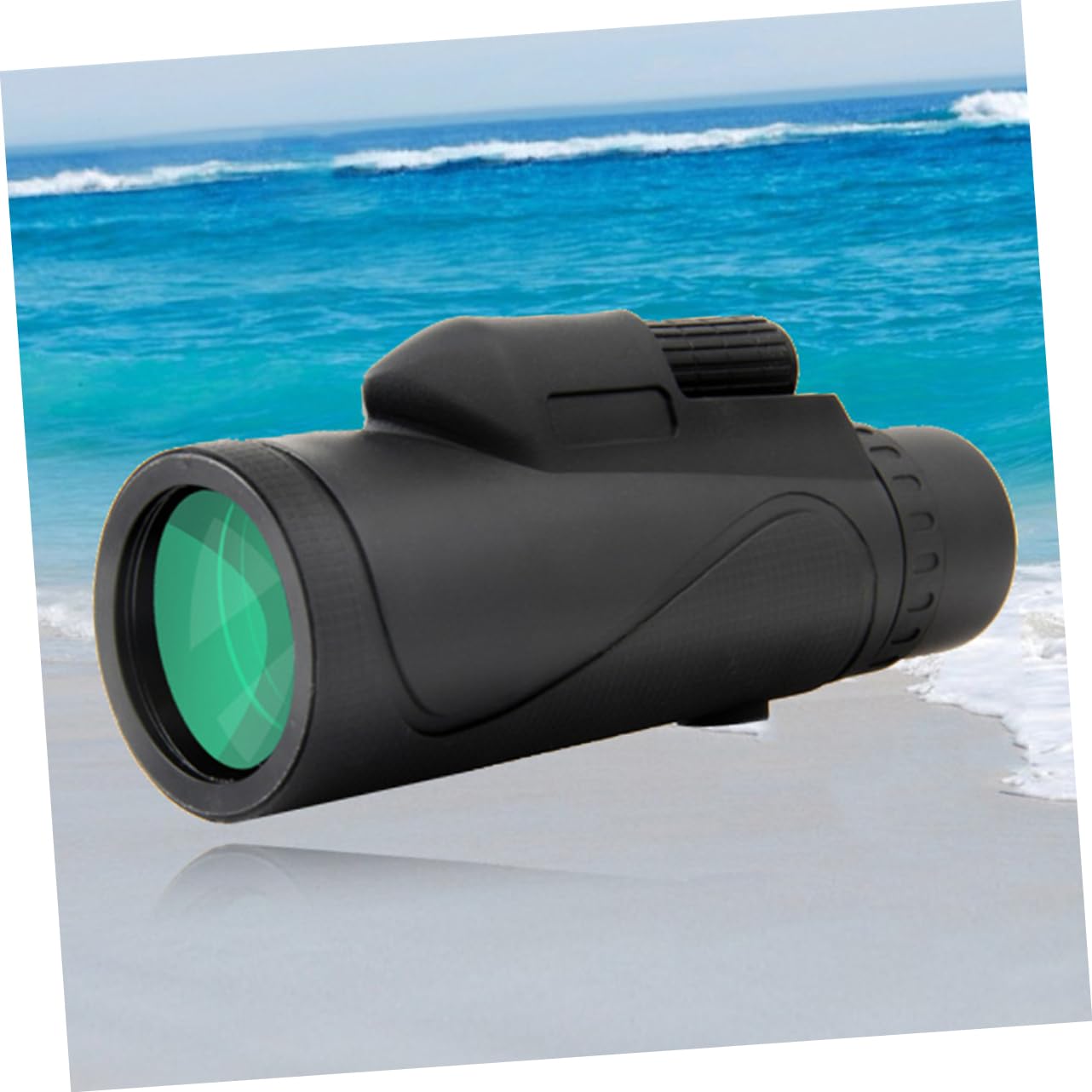 Homoyoyo Telescopio Negro Portátil de Alta Definición 40x60 Lente de Metal Accesorio Imprescindible para Móvil y Exteriores para Móvil y Exteriores para Observación de Aves y Conciertos