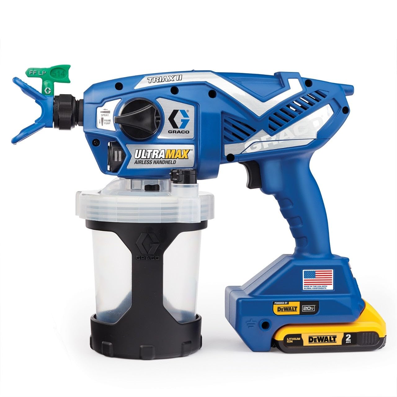 Graco Ultra Max Cordless Airless Handheld Paint Sprayer 17M367 Graco Ultra Max Cordless Airless Handheld Paint Sprayer 17M367