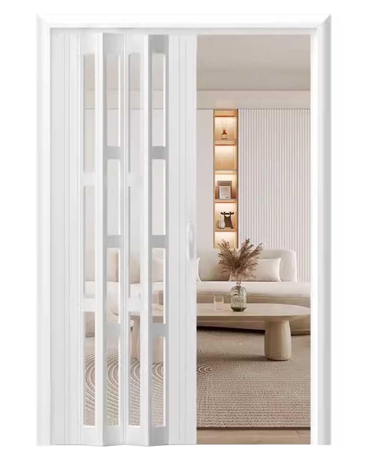 Amazon.com: ZIMGOD Accordion Door Living Room Sliding Doors