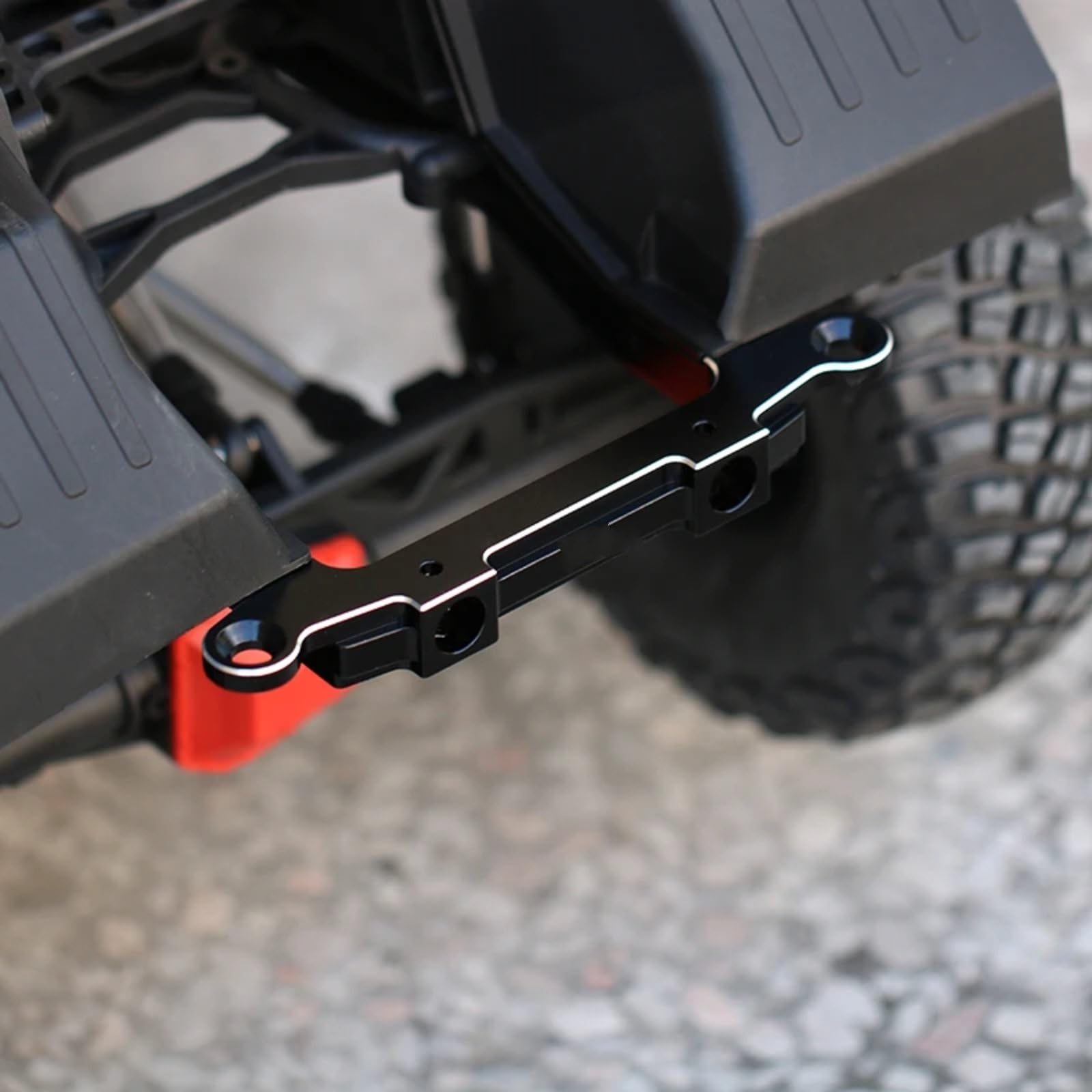 Montaggio Paraurti Posteriore Alluminio CNC Per Axial SCX6 1/6 RC Auto Aggiornamento Parti Modifiche Componenti Pezzi Ricambio Truks RC Ricambi Modellismo