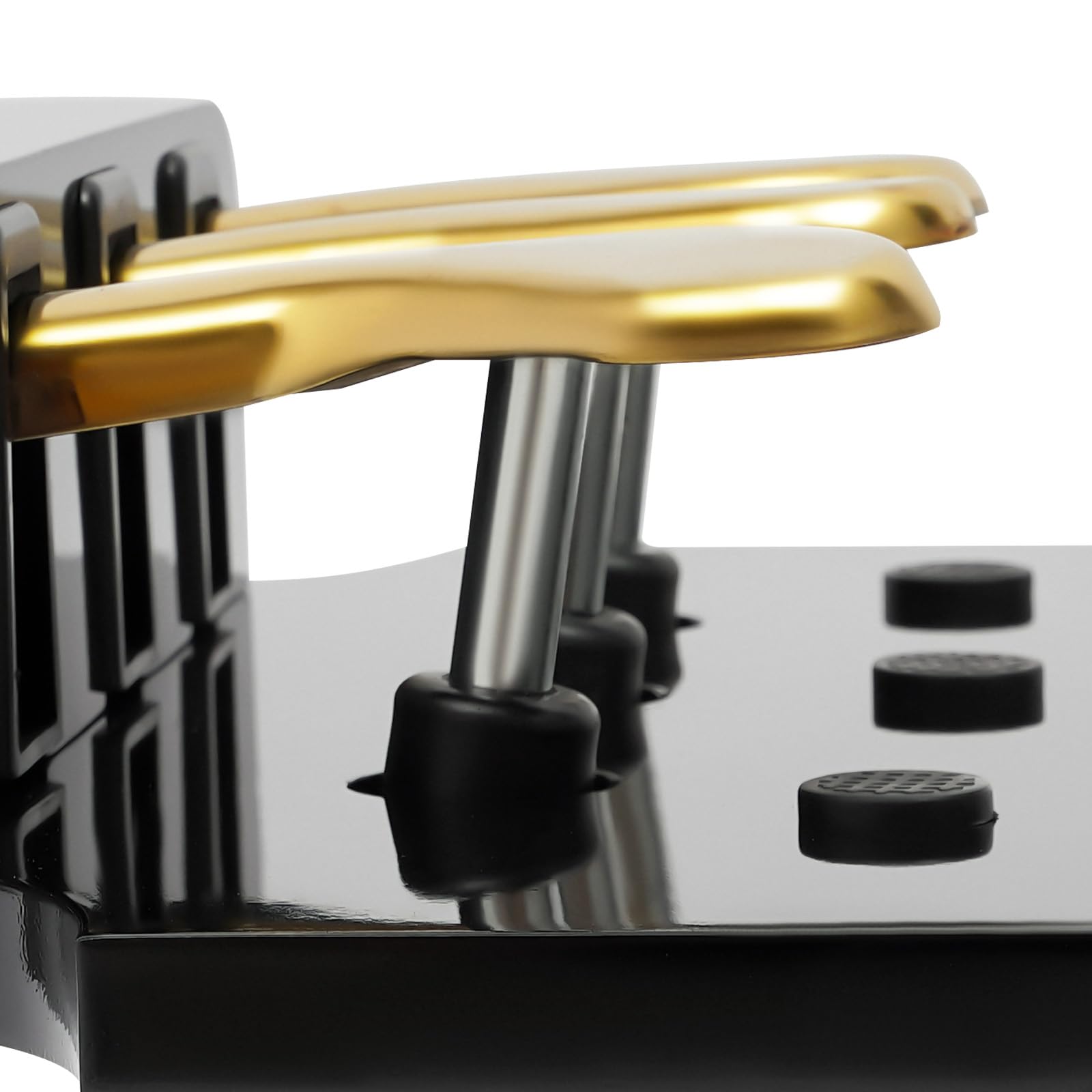 Extensión de pedal para piano, efecto pedal, banco con 3 pedales, con muelle de memoria y almohadillas protectoras para piano vertical, piano electrónico, piano digital, piano digital, rango de