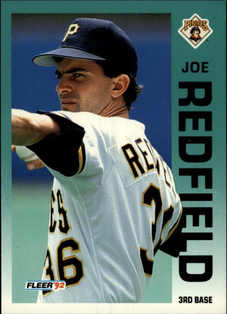 1992 Fleer Baseball Card 563 Joe Redfield Collectibles