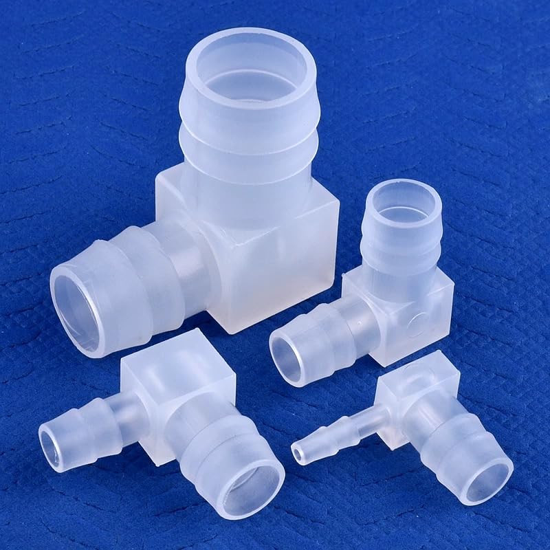 Plastic Barbed REDUCER Connector Tube Hose Elbow Aquarium Windscreen Washer (1,6mm - 12mm)
