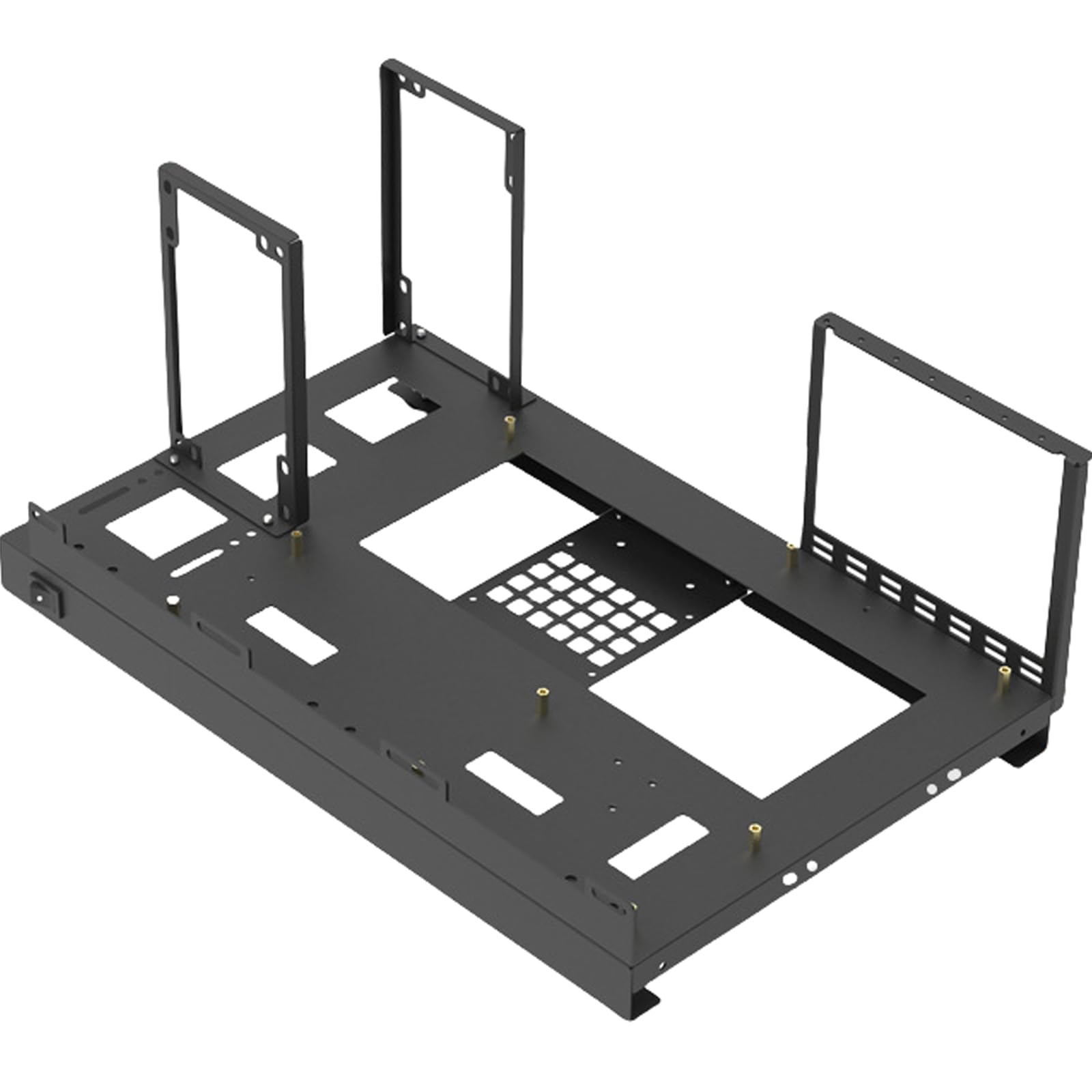 Stackable Electronics Chassis Micro Atx Case Stackable Computer Case Open Air PC Test Bench Frame ...