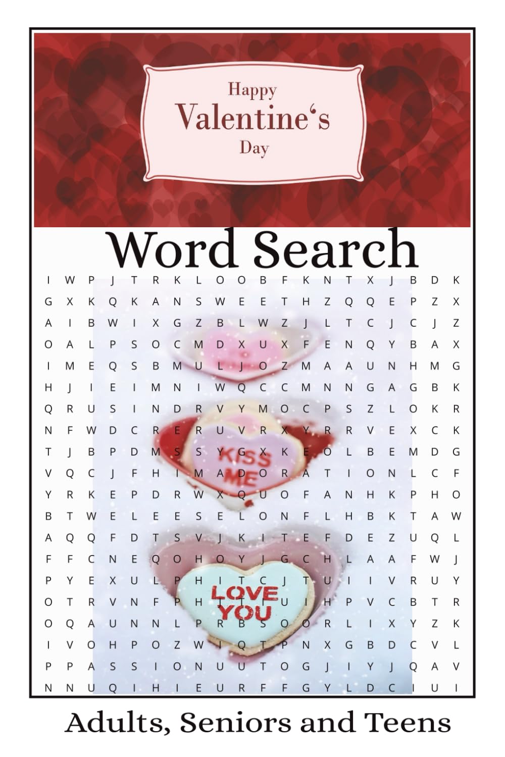 Happy Valentine Day Word Search
