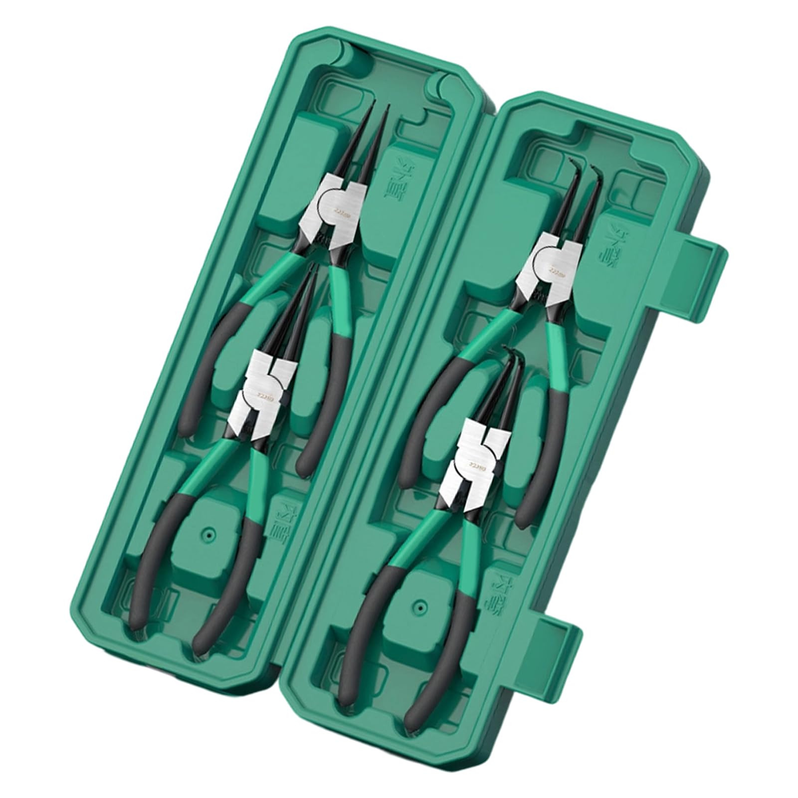 Kaccde Pack Of Four Jewelry Pliers Jewelry Making Tool With Needle Nose Chain Nose Industrial Maintenance Accessories Circlip Workshop Repair