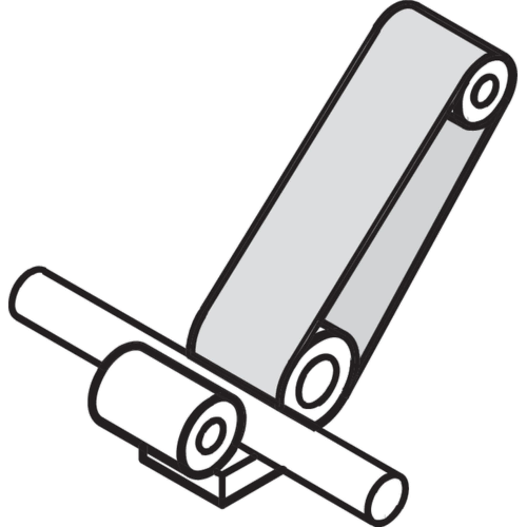 NBS 800 - Bandas de lija (5 unidades, 40 x 820 mm, grano fino F3W) : 258716