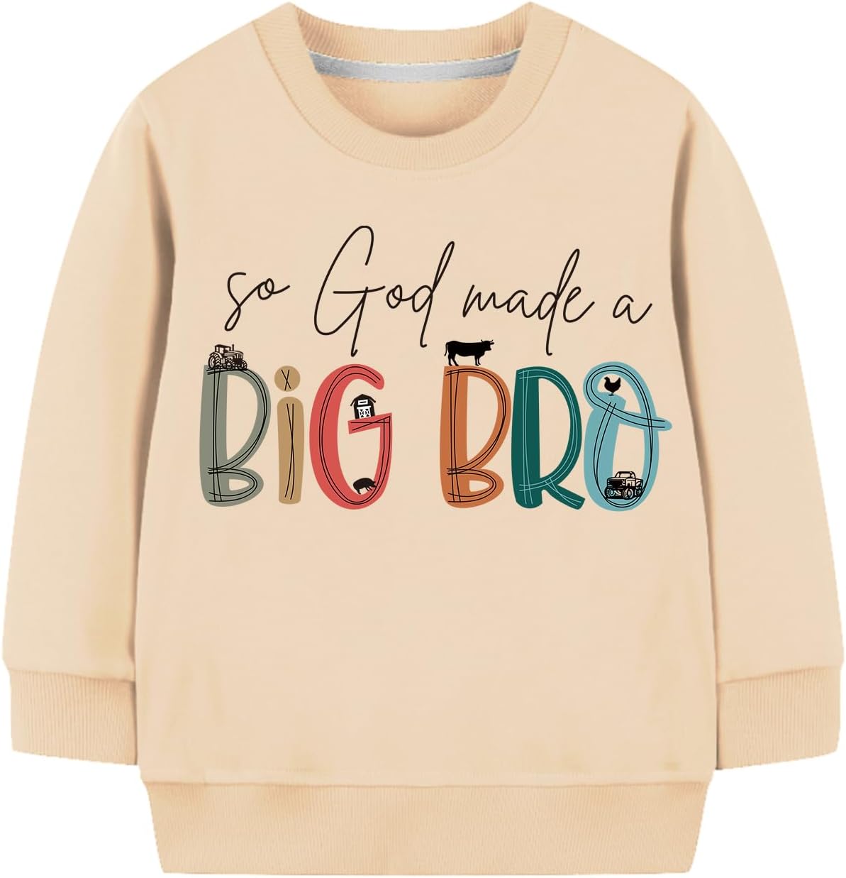 Big Brother Sweatshirts Kids Boys Long Sleeve Shirt Toddler Bro Matching Announcement Outfit Cotton 2-7t