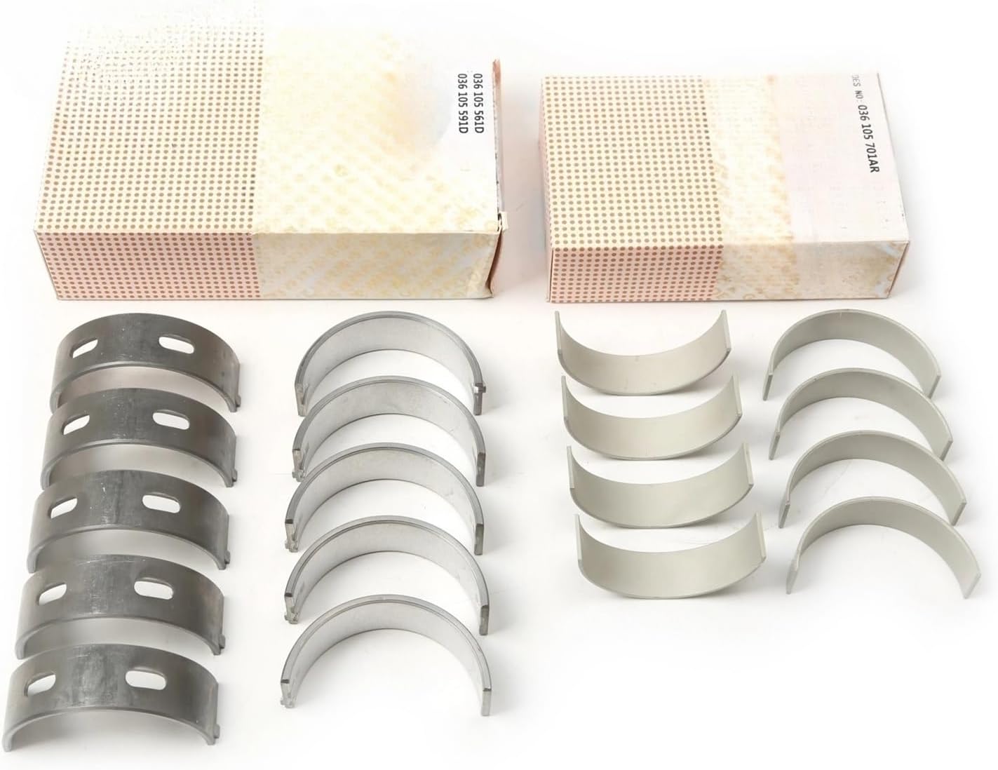 036105561D 036198701A エンジンコネクティングロッドとクランクシャフトベアリングキット VW ポロクラシック 2