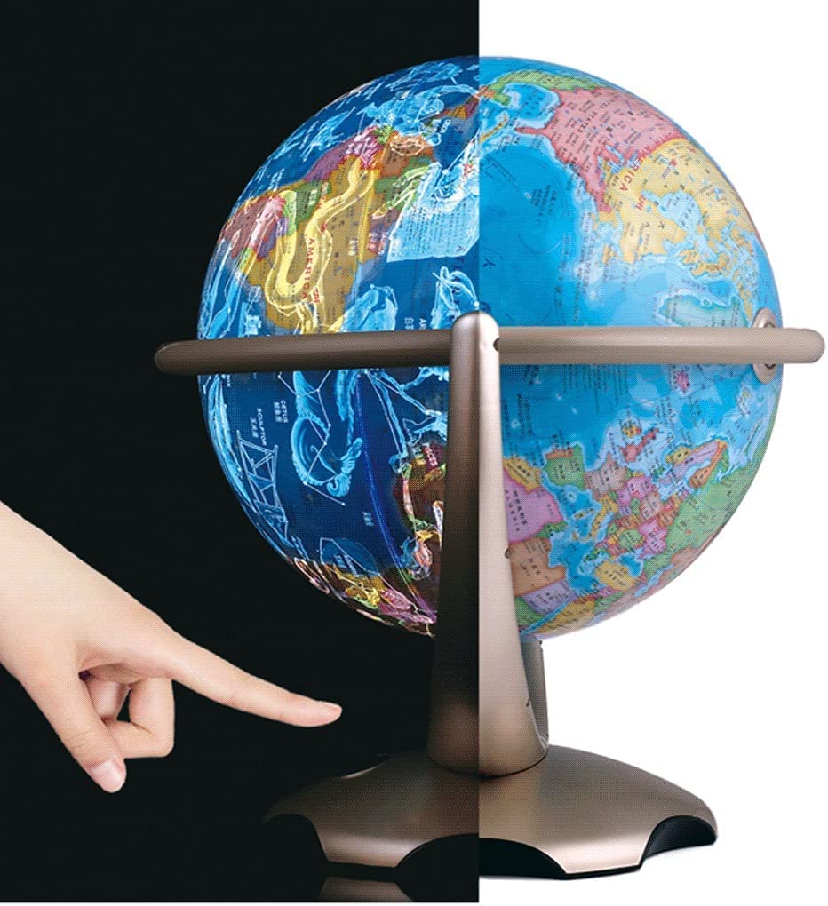 Gpdnbieu World Globe Children's Lighting World Earth Ceremony With Map Led Lantern Constellation Geographic Gelast Marking