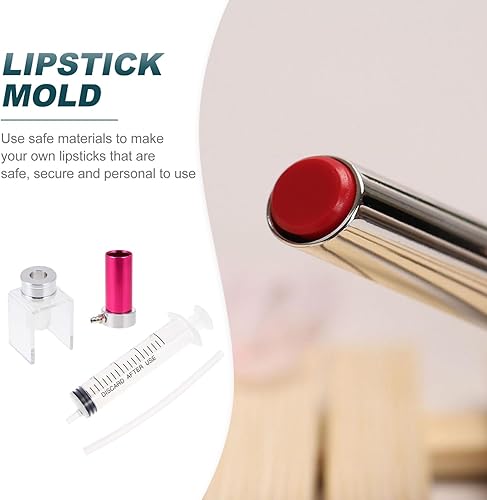 Miniatura 6 de Molde de silicona para lápiz labial, cosméticos de silicona, molde de lápiz labial, bricolaje, herramienta para hacer pintalabios, estilo chino,