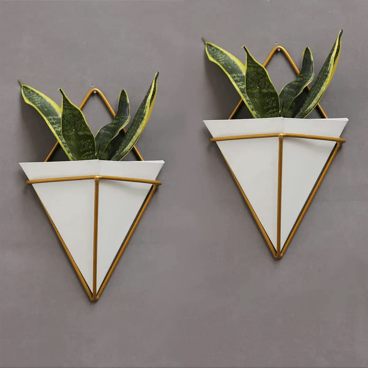 Urban Plant Wall Vessel Small Metal Hanging Pot Wall Hanging Planter