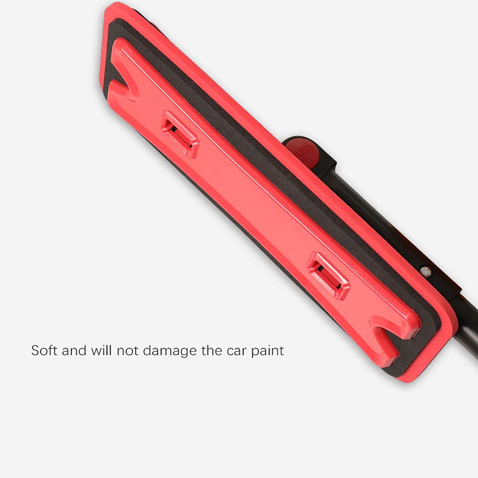 Pala quitanieves para Coche Compatible con Benz GLK-Class X204, Herramienta Multifuncional para Quitar Nieve, descongelar y Barrer Nieve en Invierno.,2Red
