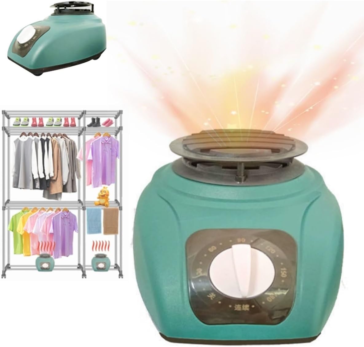 Home Host Of Clothes Dryer, Energy-Efficient Clothes Airer Drying Machine Ptc Heater,1500w/220v Portable Clothes Dryer, Uniform Heat Dissipation Design, For Cloth Drying