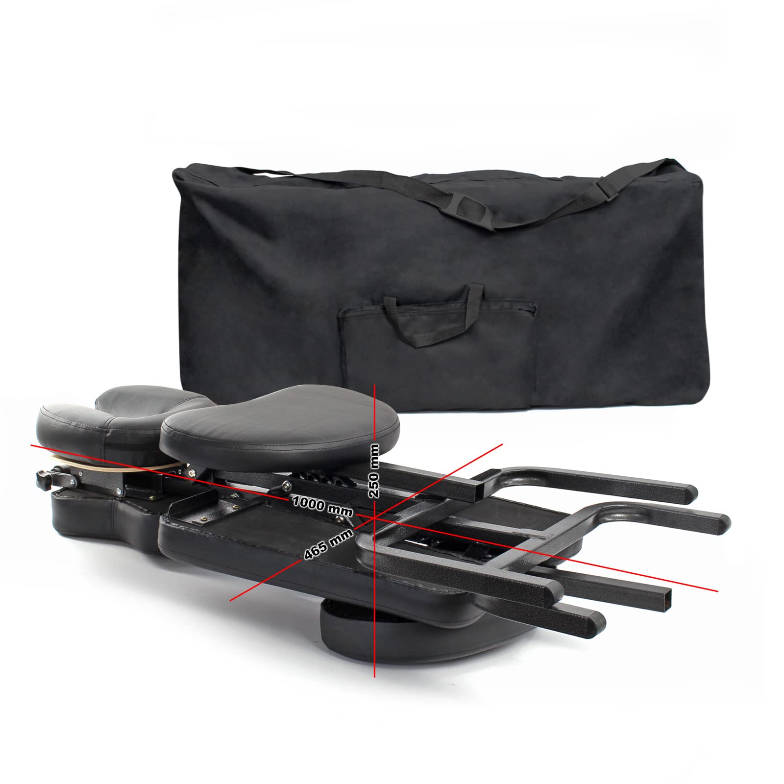 Silla de Masaje Plegable hasta 200kg Tatuajes estética Accesorio Fisioterapia reposacabezas