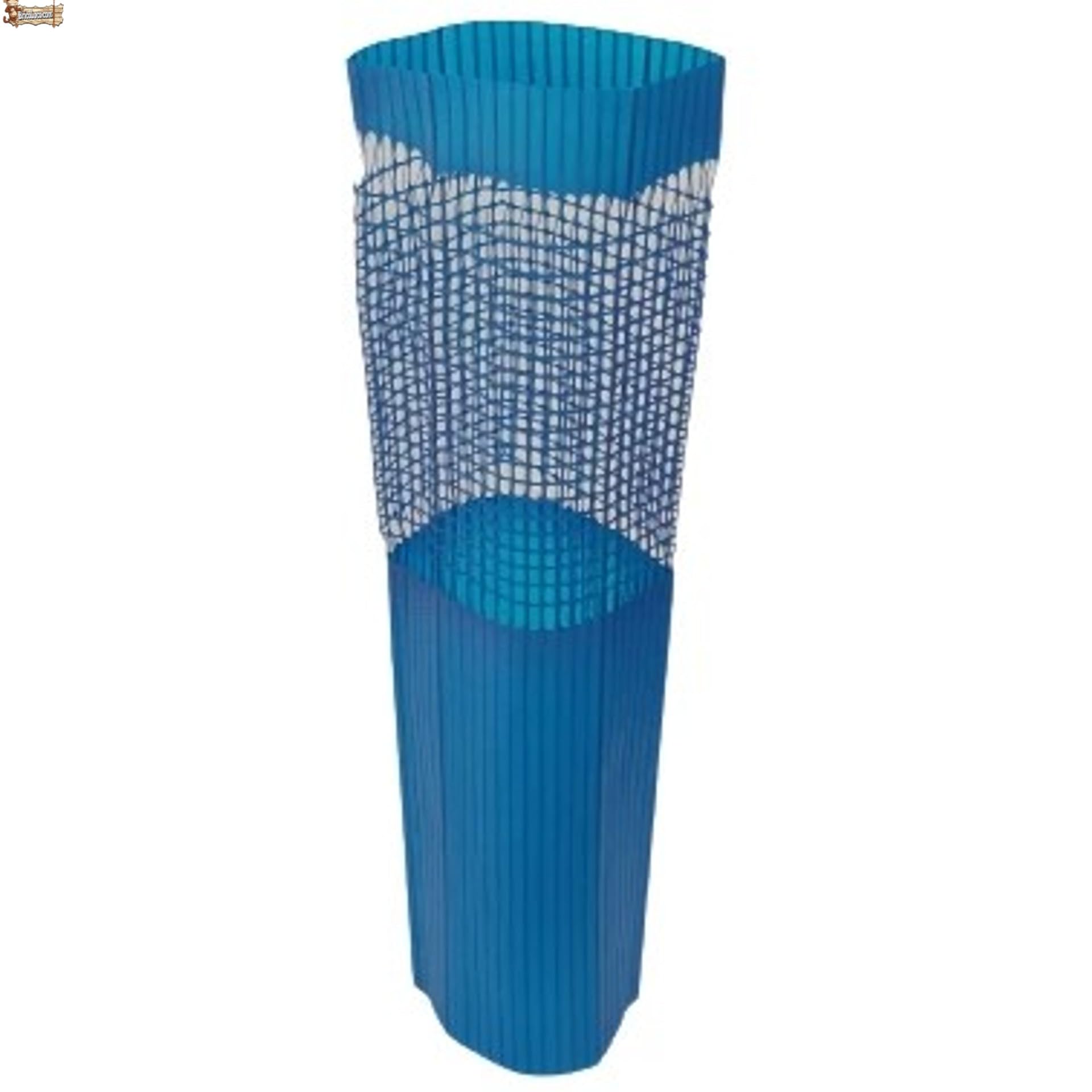 BricoLoco.com Protector para el Tronco de árboles. 50 cms. ¡¡Pack 50 uds.!! Protección del Tronco del árbol contra Animales como roedores o Conejos, desbrozadora... Mixto Combinado Liso y Malla (50)