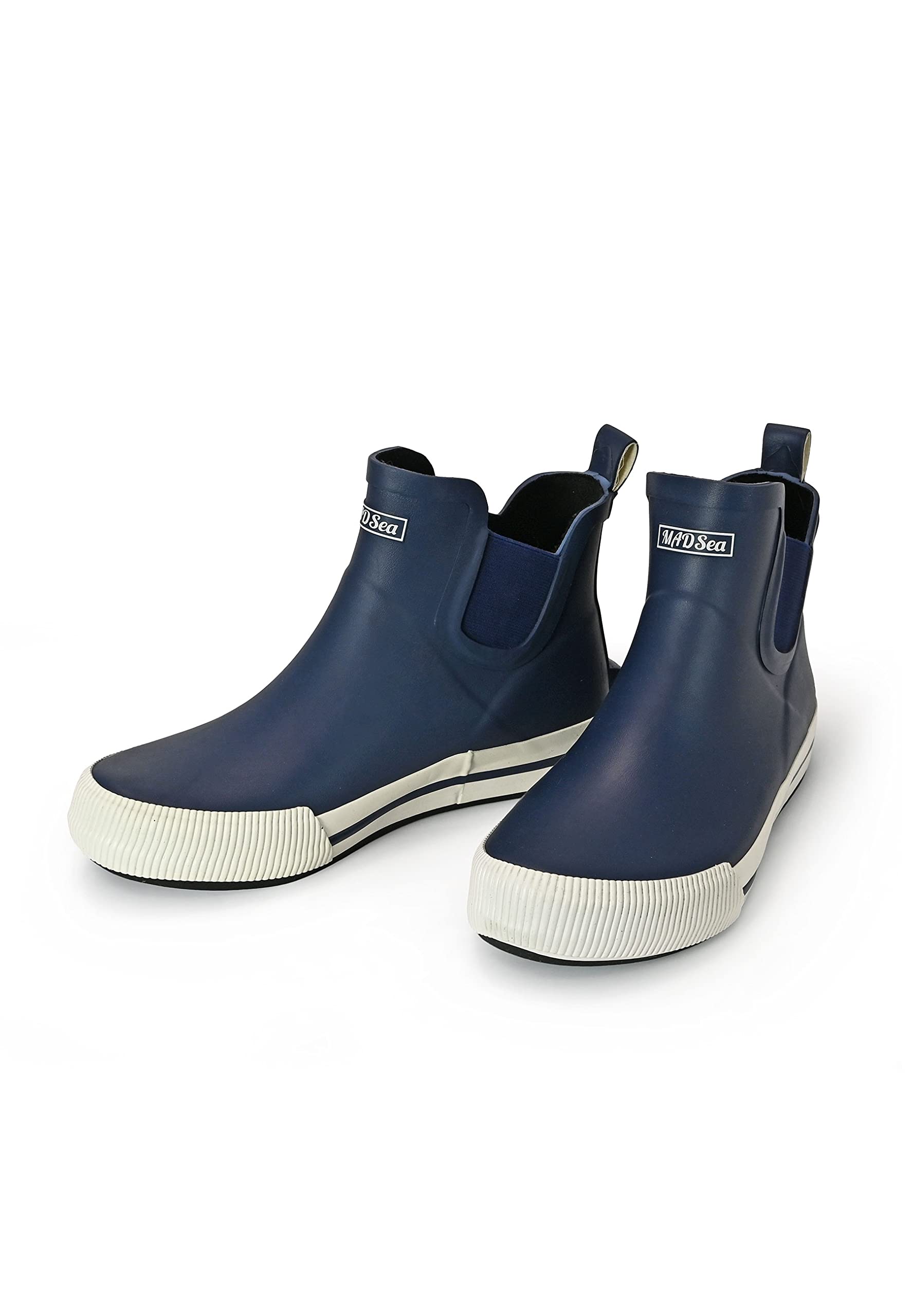 MADSea Stivali di gomma unisex Story Short blu/bianco