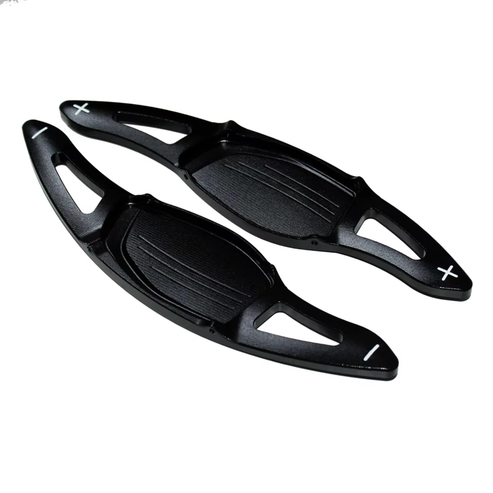 Ztguioq Black Paddle Shifter Extensions Compatible With Rs3 Rs4 Rs5 2017 2018 For R8 Rs For Tt 2016 2017 2018 Car Steering Wheel Paddle Extension Shifter Styling Accessories(Black)