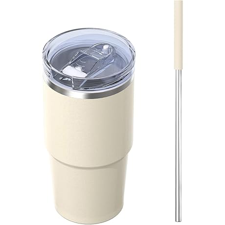 24-Ounce Tumbler with Screw-on Lid