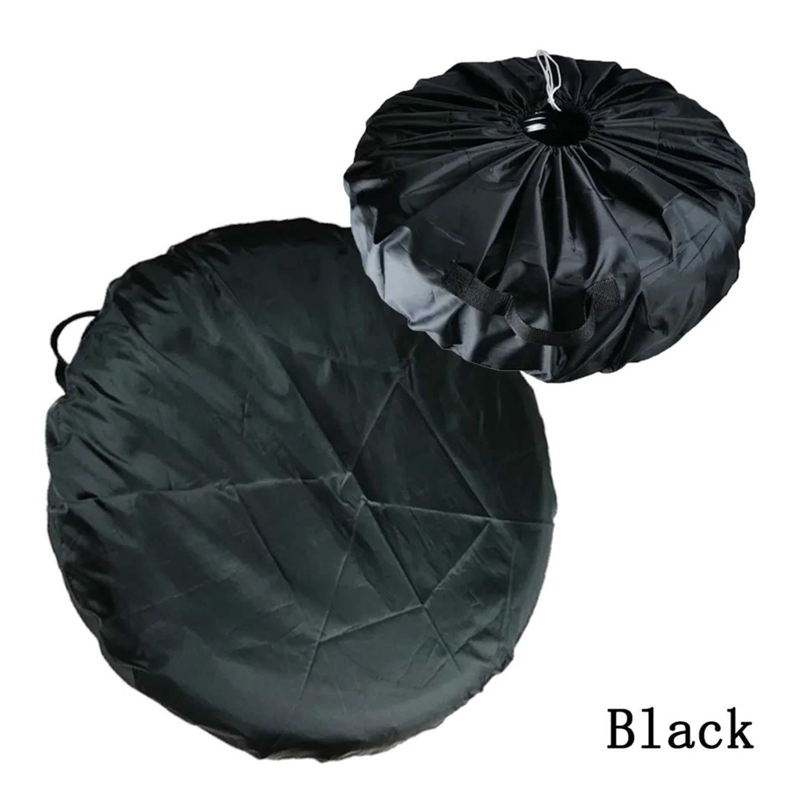 Auto-Ersatzreifenabdeckungen, 4 Stück, Auto-Reifenzubehör, Universal-Ersatzreifenabdeckung, Polyester, Aufbewahrungstasche für Räder, Reifen, Teile, Reifenzubehör (L Größe)