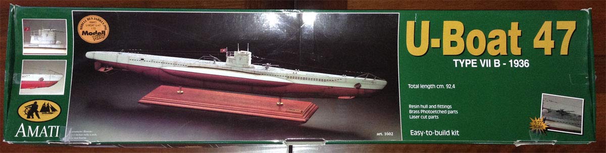 AMATI U-Boat 47 Type VII B 1936 木製模型キット Amazon.co.jp: AMATI 1/72 U-Boat 47 TYPE VII B 1936-U-Boat 47 VII