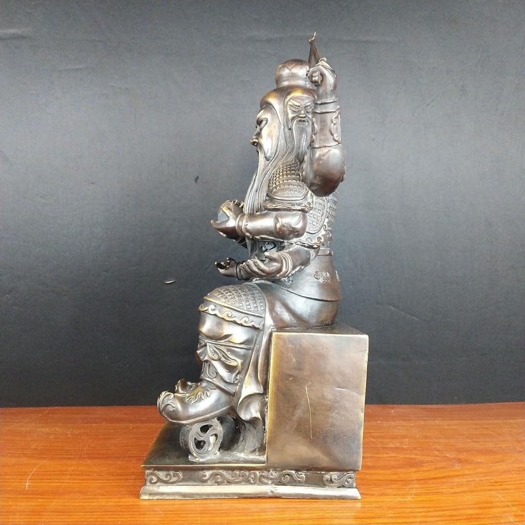 Posąg Buddy do wnętrz Rzemiosło Dom Salon Mosiądz Posąg Buddy Ozdoby Biuro Biurko Feng Shui Dekoracyjna Rzeźba Medytująca Statua Buddy Rzeźba