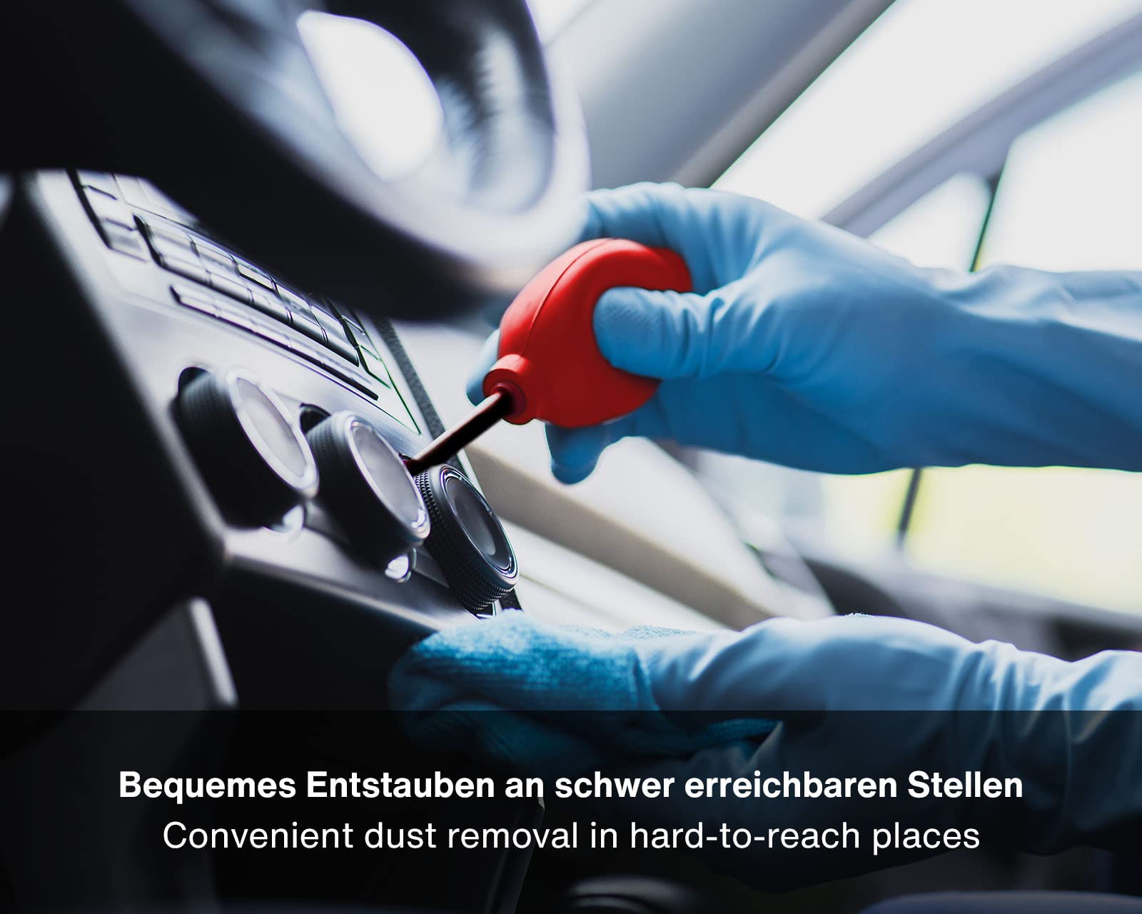 Soffiatore Per Obiettivo Della Fotocamera, Pompa Ad Aria Pulitore Per Tastiera Pompa In Gomma Strumento~p146720901 - Foto 3