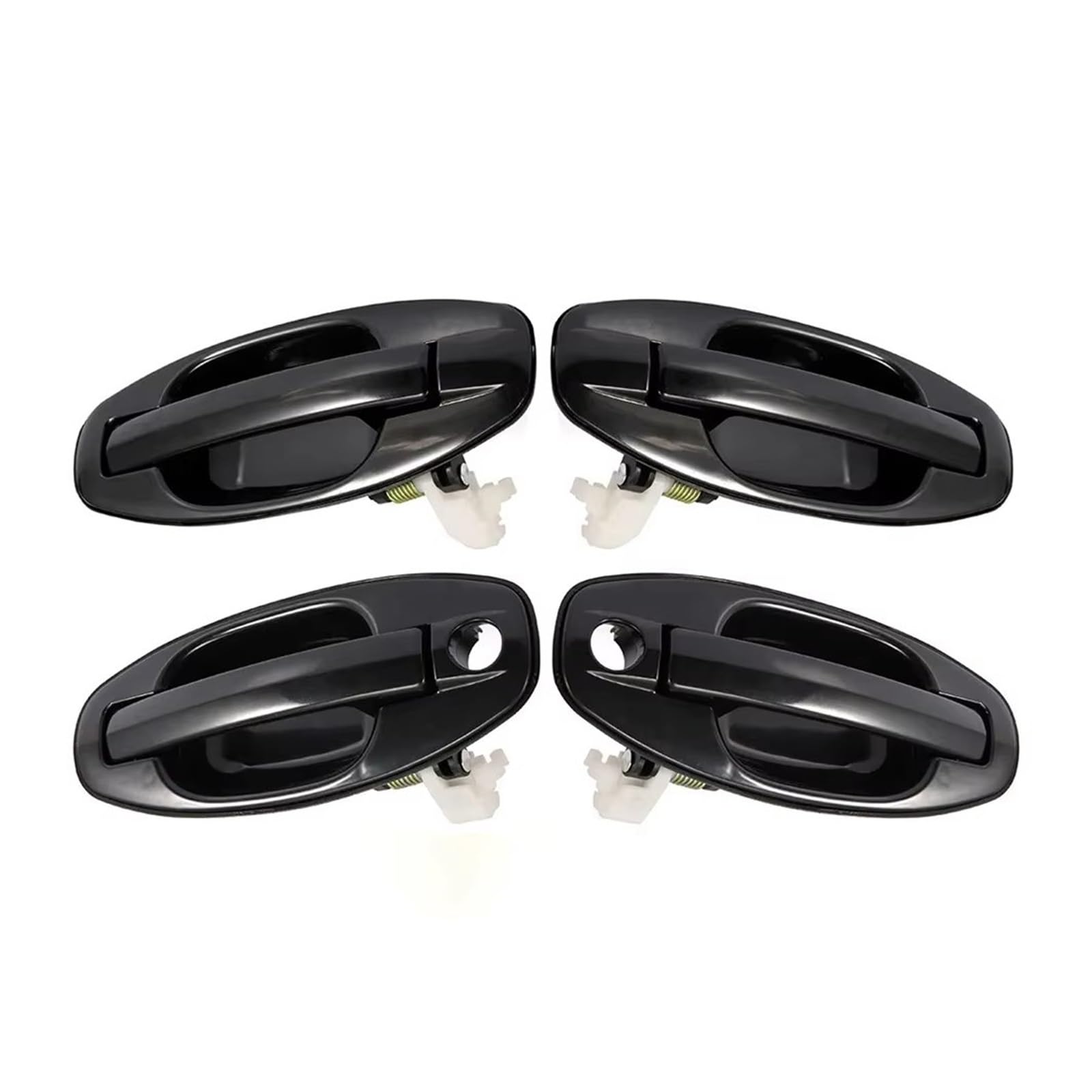 Xdworuw for Hyundai for Santa for Fe 2001 2002 2003 2004 2005 2006 8265026000 8266026000 4piece Outside Exterior Door Handle Door Handle Exterior Cover