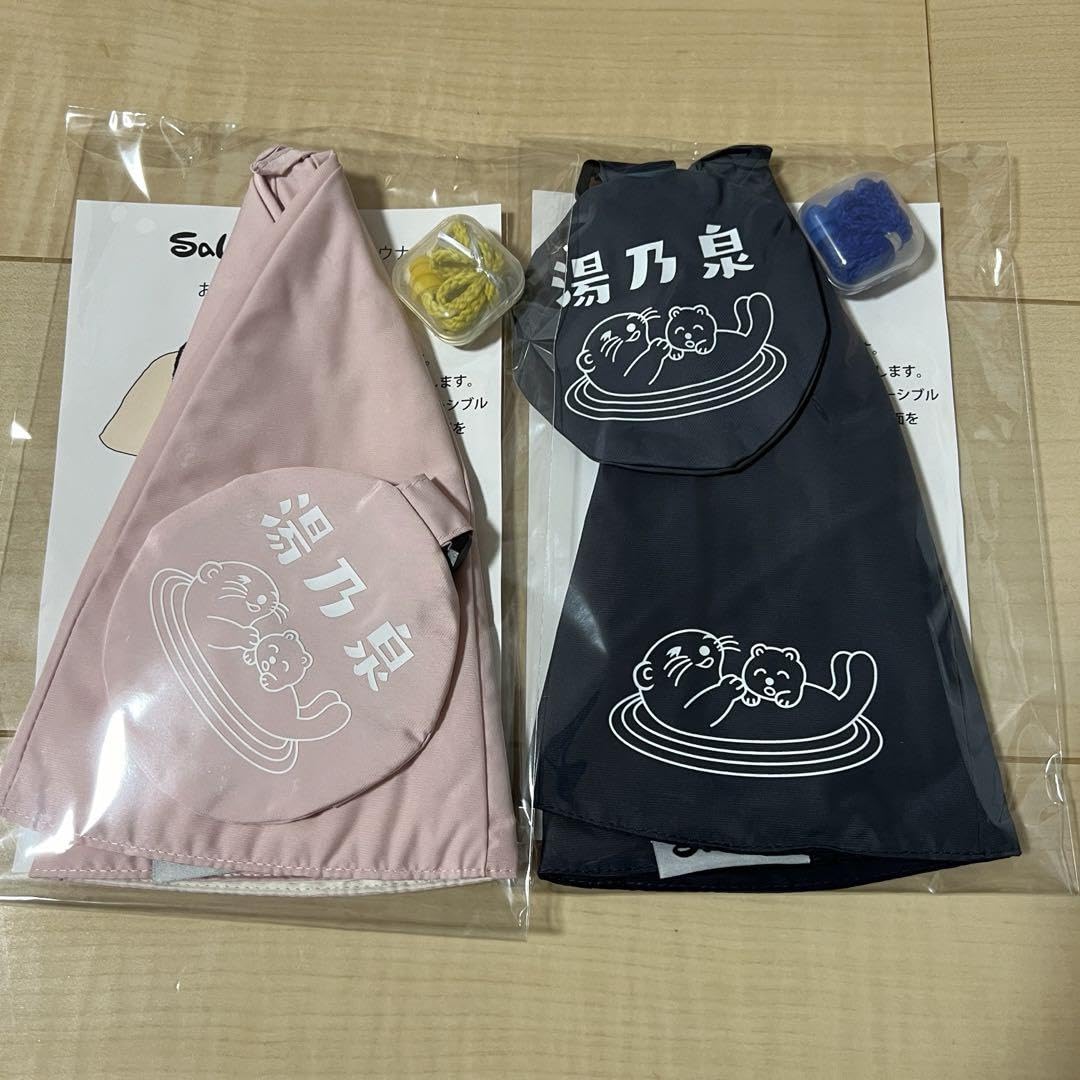 草加健康センター サウナハット ピンク : 草加健康センター ラッコ