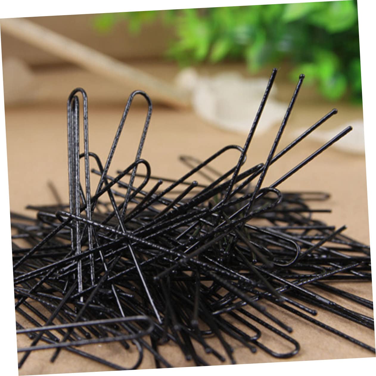 Healeved 300pezzi Clip Per u Shaped Inossidabile Per Acconciature Updo e Chignon Design Corrugato Facili Usare Per