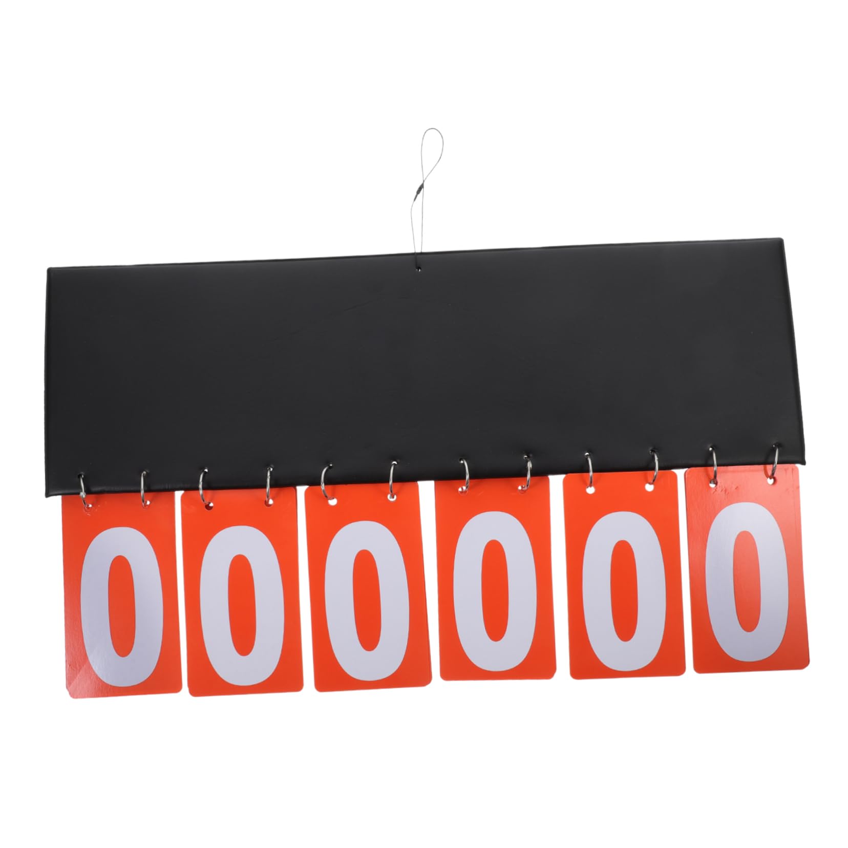Toddmomy Portable Multi Sport Flip Scoreboard Durable Tabletop Scorekeeper for Soccer Basketball More Safe Cloth Paperboard Materials for Events