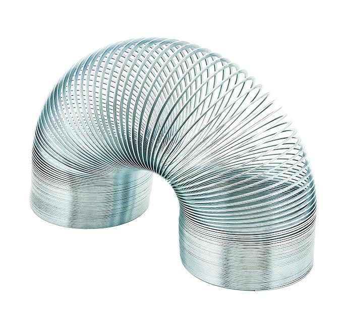 ESAW Wave Form Helix, Scientific Slinky, Made of Tempered Steel Wire, Coil Dia. - 7.5 cm, 3 Meters Total Length (1)