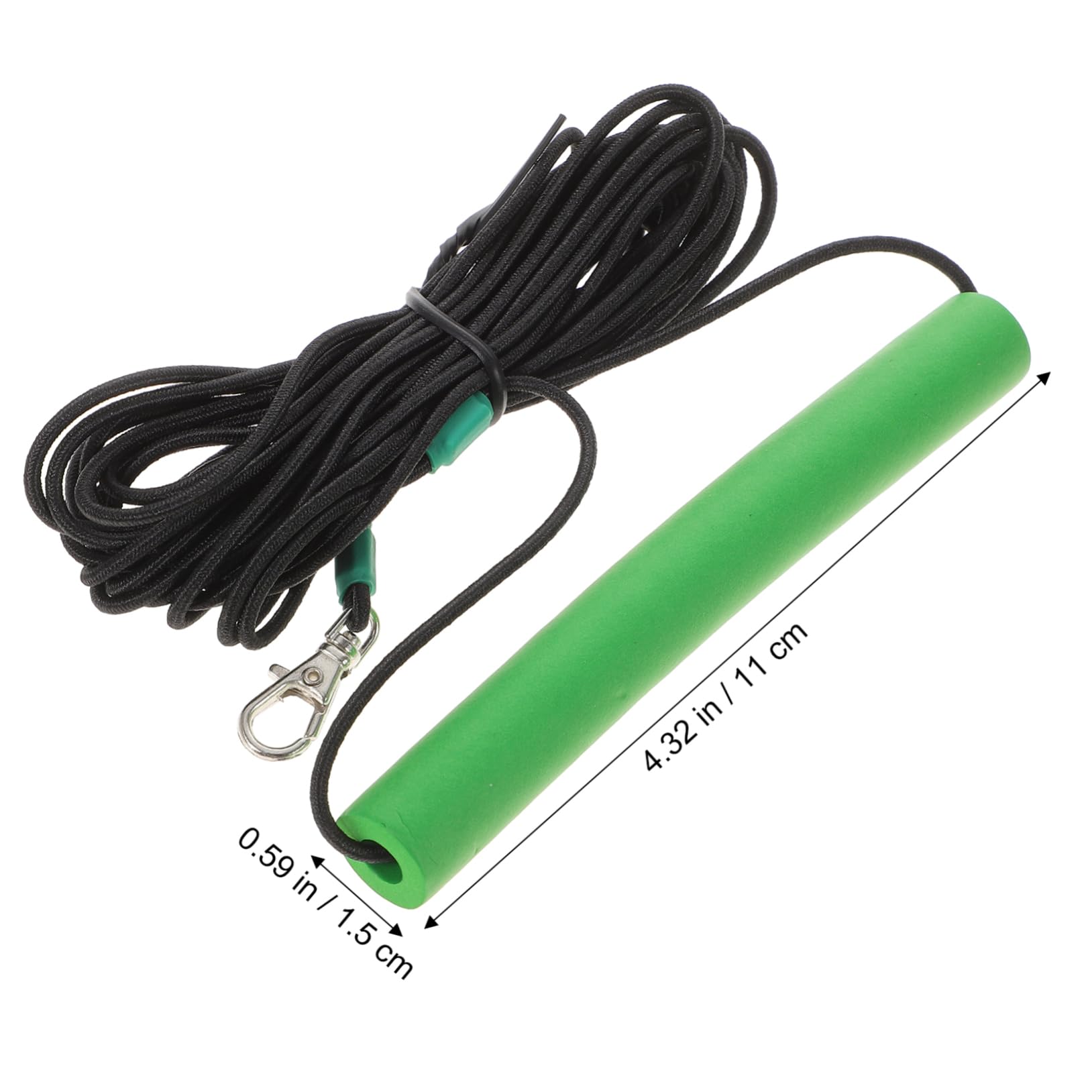 SUPVOX 2Pcs Parrot Harness and Bite Flying Training Rope Bird Leash for Outdoor Use for Parakeets and Birds Durable and Easy to Wear Green