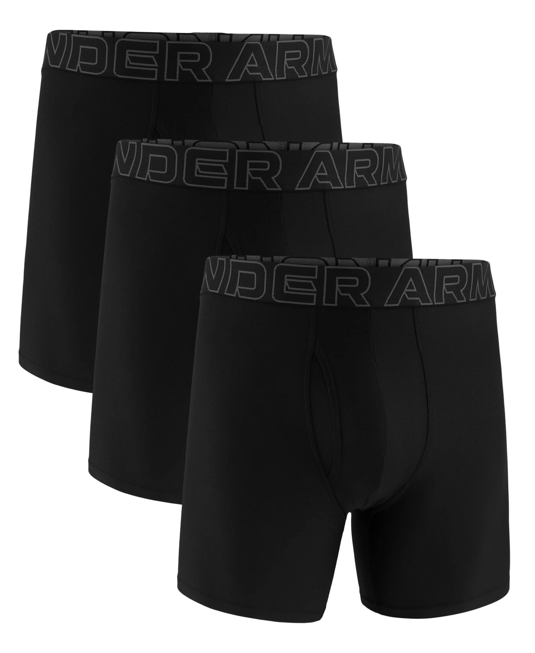 mens Multi-pack Performance Tech Boxerjock Brief, 6" Inseam, All-day Comfort & Soft