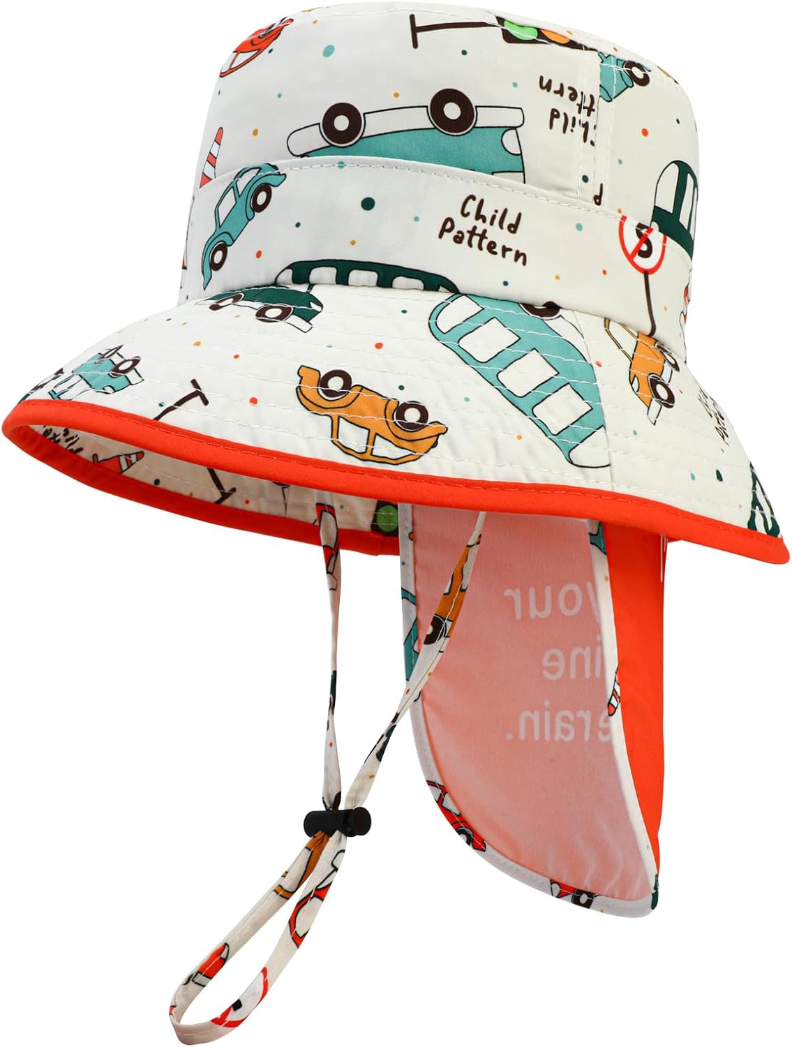 2 Chapeaux De Soleil Bébé Avec Protection Nuque - Ajustables, Légers - Pour Plage, Plein Air, été