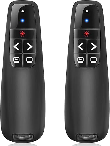 Miniatura 9 de Clickers de presentación para PowerPoint, Clicker para presentaciones de laptop, control remoto inalámbrico USB, botón remoto de Power Point para