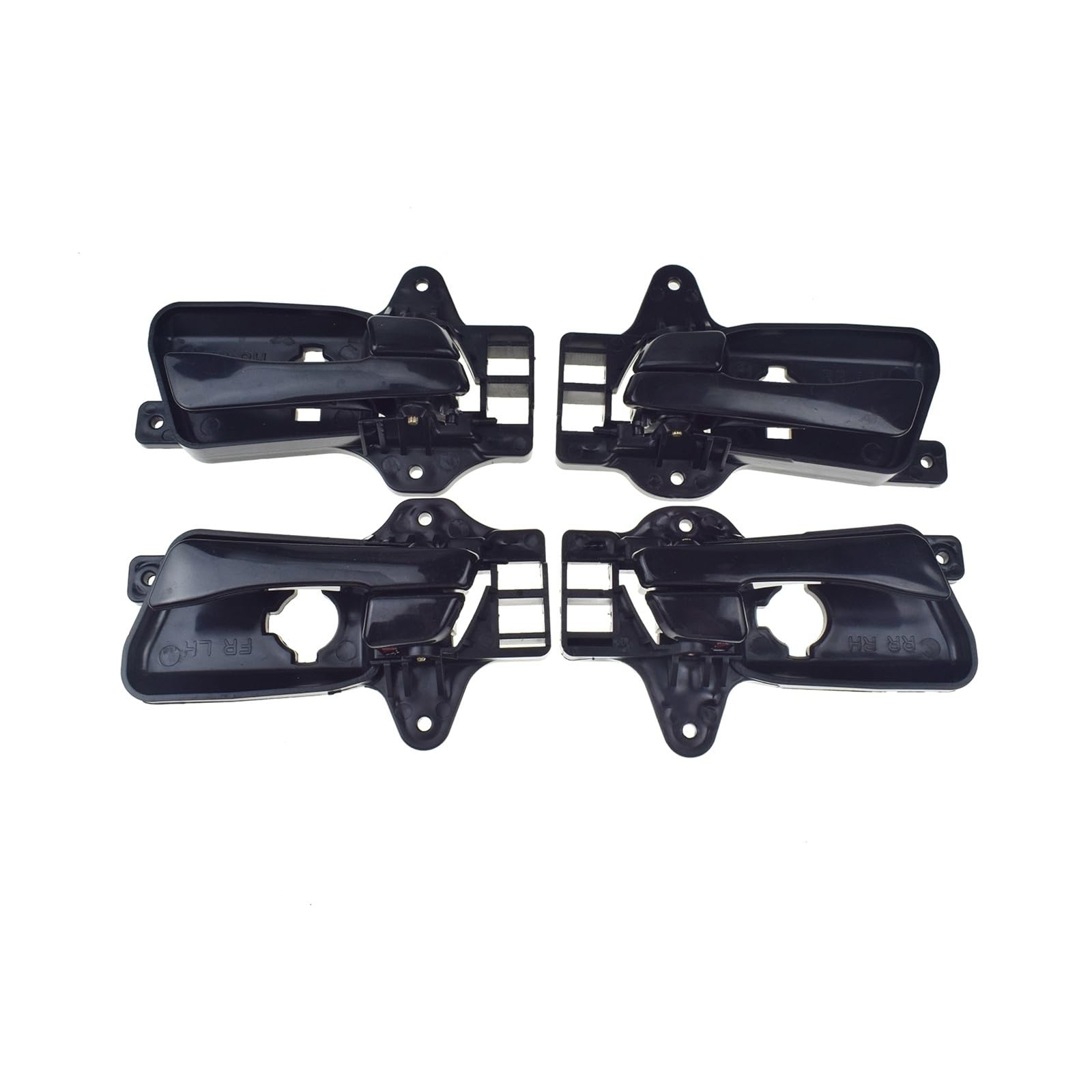 BYSKJZ Car Inner Door Handle for Hyundai for I30 for Elantra for Hatchback 2009-2012 Car Interior Door Handle Black 82610-2L000 82620-2L000 83620-2L000(A Set 4 Pcs)