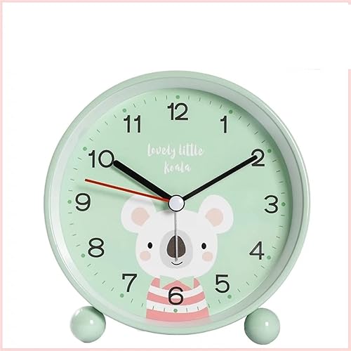 Miniatura 7 de Alarm Clock Bedroom Alarm Clock Bedside Analog Alarm Clock for Bedroom, Battery Operated, Round Clock with Backlight, Simply Design Table Clock
