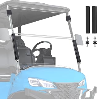 Nilight Golf Cart Windshield for Club Car Precedent 2004-Up Clear Acrylic