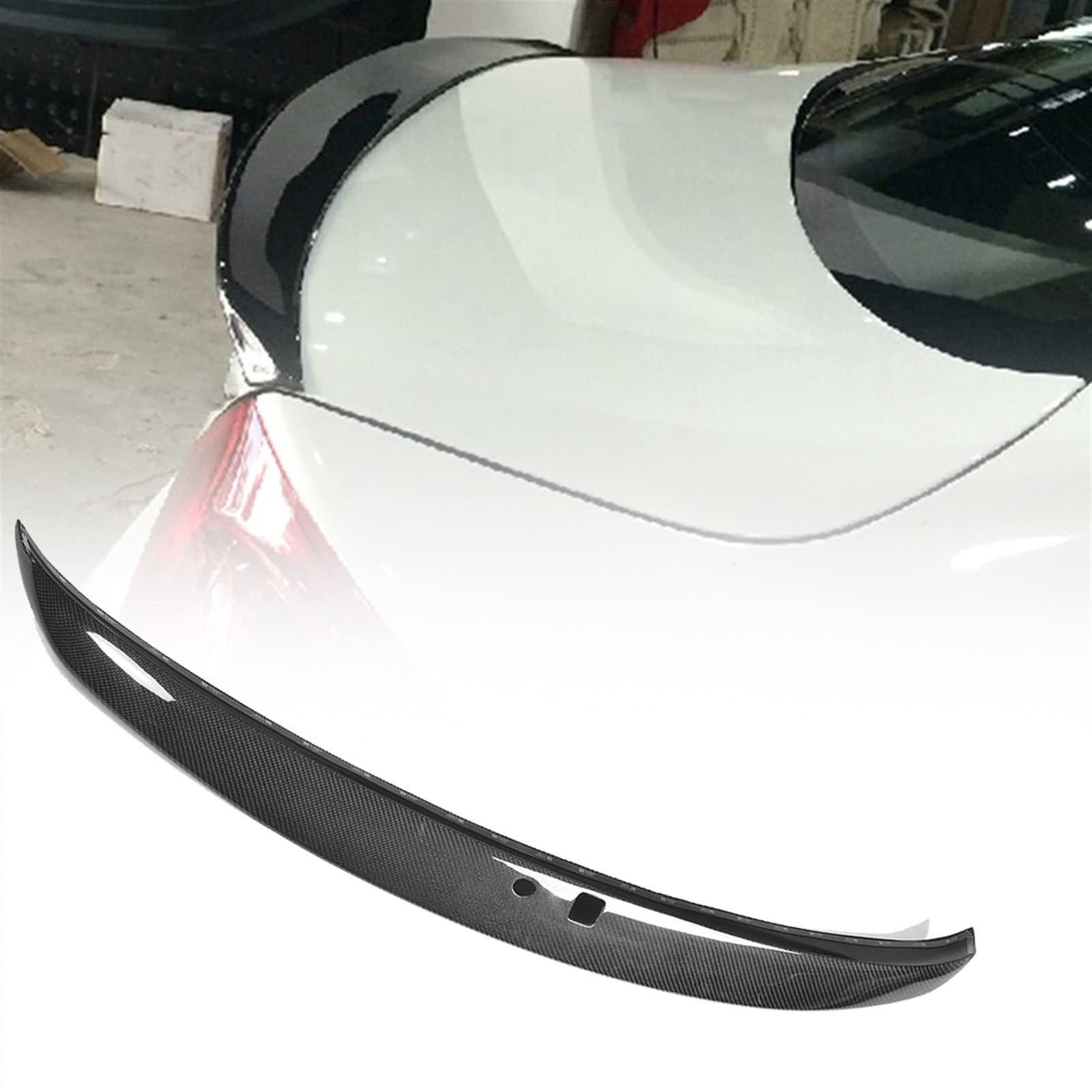Becquet de coffre carbone pour Infiniti G25 G35 G37, corriger l'instabilité arrière de voiture