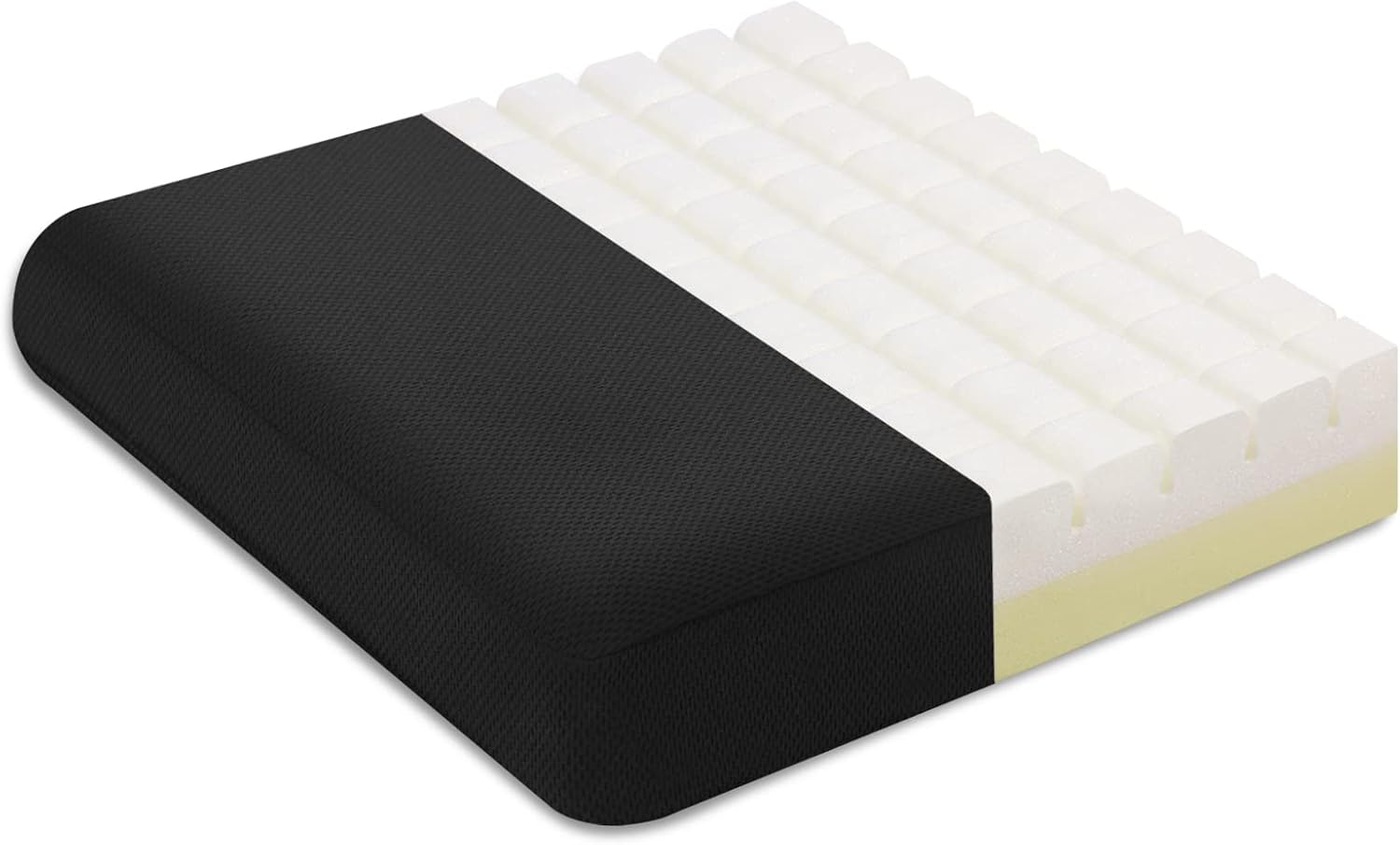 TANYOO Memory Foam Square Seat Cushion,Dining Chair Cushion with Non