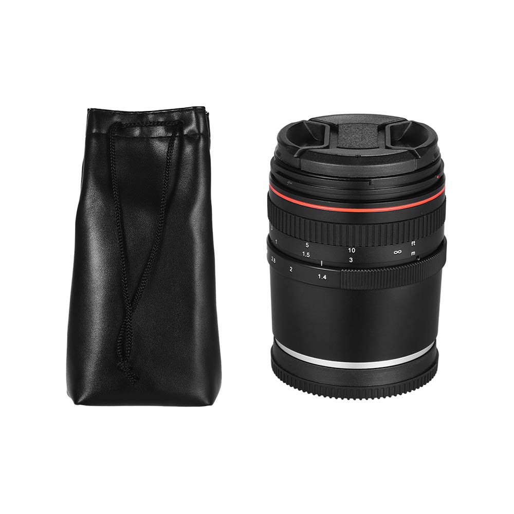 Lente de 50 Mm F/1.4, Lente de Cámara Retrato Enfoque Manual para Cámaras con Montura E con Gran Nitidez y Bokeh, Adecuada para Cámaras A7 A7M2 A7M3 NEX 3 5N 5R A6500