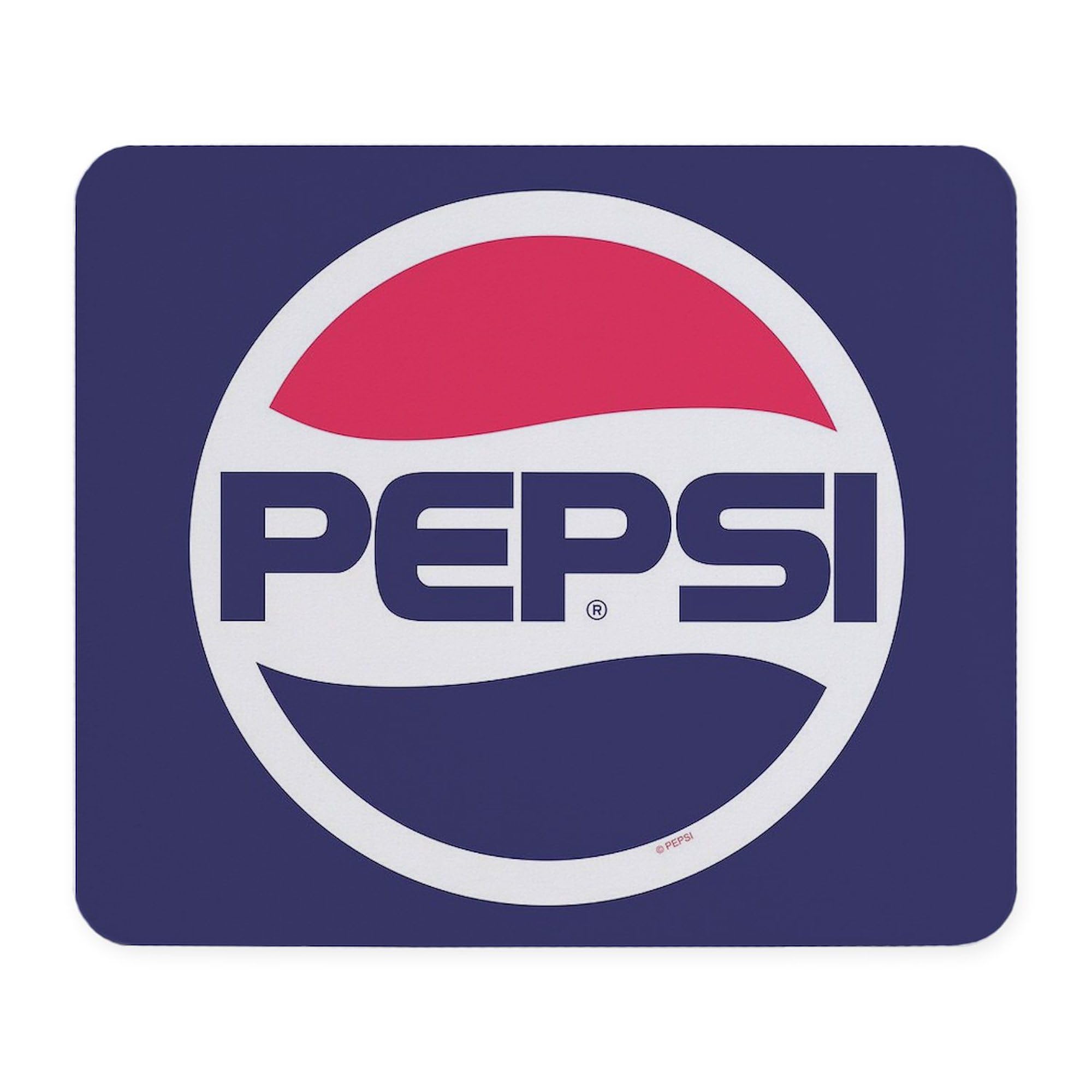 Amazon | CafePress – Pepsi 90年代ロゴ – ノンスリップゴムマウス